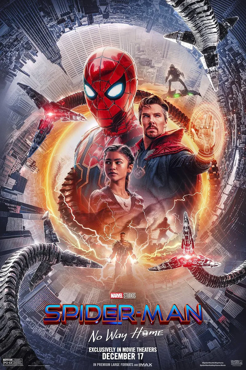 『スパイダーマン：ノー・ウェイ・ホーム』ポスター